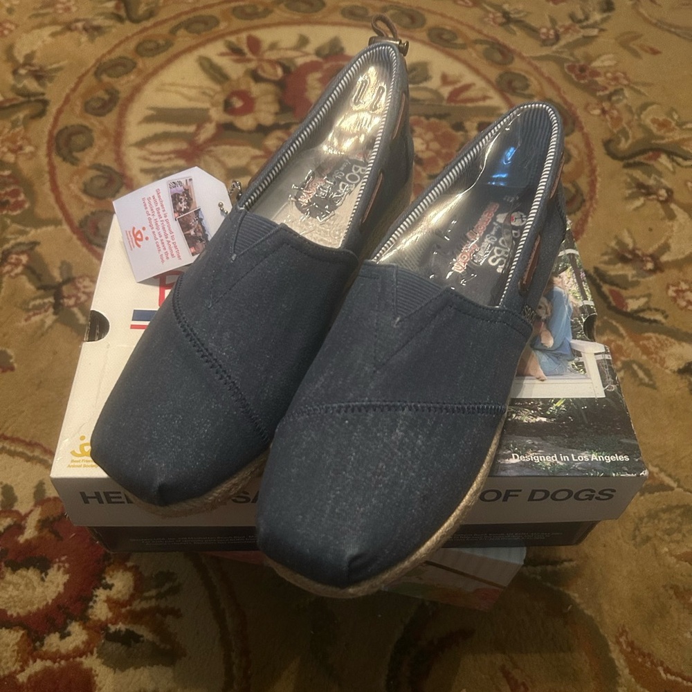 BOBS from Skechers Navy Slip-On Shoes